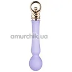 Универсальный вибромассажер с подогревом Zalo Confidence Pre-Heating Wand Massager, фиолетовый - Фото №1