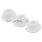Набор насадок на симулятор орального секса для женщин Womanizer Premium, Classic (Size M), белый - Фото №1