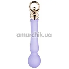 Универсальный вибромассажер с подогревом Zalo Confidence Pre-Heating Wand Massager, фиолетовый - Фото №1
