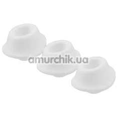 Набір насадок на симулятор орального сексу для жінок Womanizer Premium, Classic (Size M), білий - Фото №1