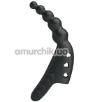 Вибратор на палец Pretty Love Jordin, черный - Фото №1