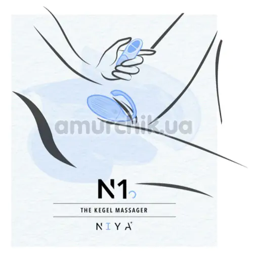 Віброяйце Niya N1, фіолетове