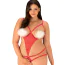 Боди Obsessive X-Mas Merrynel Set, красное - Фото №3
