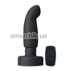Анальна пробка з вібрацією та ротацією Anal Adventures Platinum Circuit Plug, чорна - Фото №1