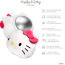 Ультразвуковой массажер-маска для лица Geske Sonic Warm & Cool Mask 8 in 1 - Hello Kitty Head, белый - Фото №5