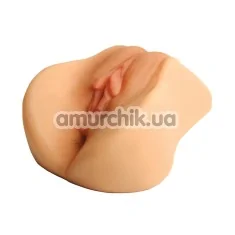 Искусственная вагина и анус с вибрацией Melissa Jacobs Vibrating Pet Pussy & Ass - Фото №1