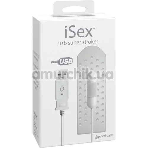 Мастурбатор iSex Usb Super Stroker, прозрачная
