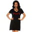 Платье Leg Avenue Fangtastic Jersey Dress, черное - Фото №1