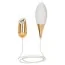 Віброяйце Callie Vibrating Mini Massager, біле - Фото №1