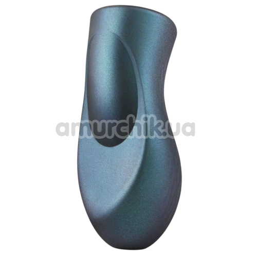 Мастурбатор Dorcel Sili-Cup Dual Sensation, темно-синий