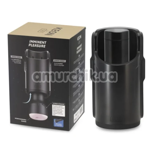 Інтерактивна секс-машина для чоловіків Kiiroo Keon Automatic Masturbator, чорна