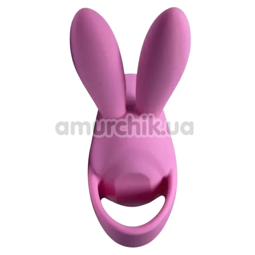 Симулятор орального сексу для жінок на палець з вібрацією Passion Play Finger Sucker Rabbit, рожевий