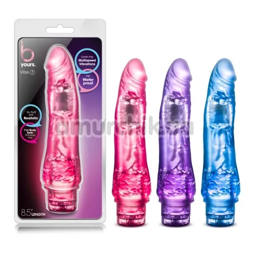 Вібратор B Yours Vibe 7, фіолетовий
