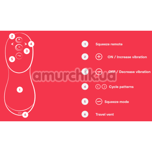 Вибратор We-Vibe Chorus Pro (ви вайб хорус про фиолетовый)