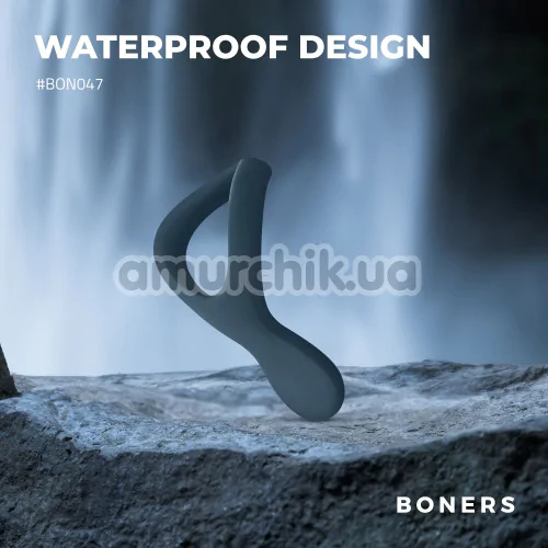 Эрекционное кольцо для члена Boners Cock Ring, синее