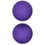 Вагинальные шарики Luxe Double O Advanced Kegel Balls, фиолетовые - Фото №2