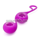 Вагинальные шарики Glamy Cristal Love Balls, розовые - Фото №1