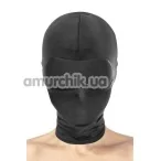 Маска Fetish Tentation Enjoy Pain Closed Hood, черная - Фото №1