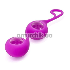 Вагинальные шарики Glamy Cristal Love Balls, розовые - Фото №1