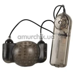 Мастурбатор для головки с вибрацией Stimulation Glans Sleeve with Vibration, черный - Фото №1