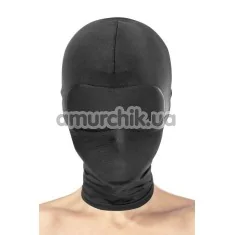 Маска Fetish Tentation Enjoy Pain Closed Hood, чорна - Фото №1