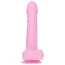 Фаллоимитатор с ароматом жвачки Delicious Dildo Bubble Gum 18.5 см, розовый - Фото №4