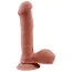 Фалоімітатор T-skin ReaL Topless Lover, тілесний - Фото №1