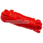 Веревка Loveshop Love Rope 10м, красная - Фото №1