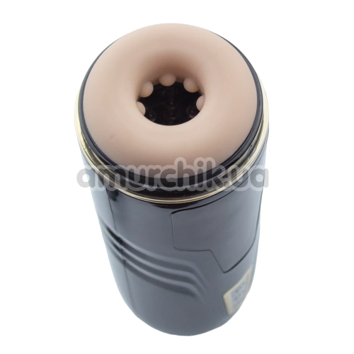 Мастурбатор Auto Telescopic and Rotating Male Masturbator Rita, білий