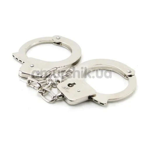 Наручники Designer Cuffs, срібні - Фото №1