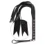 Плеть S&M Fancy Leather Flogger 112, черная - Фото №2