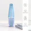 Устройство для очищения кожи лица Geske Aqua-Stream Face Cleanser 8 in 1, голубое - Фото №6