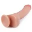 Фаллоимитатор Dual-Layered Silicone Nature Cock LV4004, светло-телесный - Фото №3