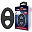 Ерекційне кільце Crazy Bull Super Soft Silicone Cock Ring овальне, чорне - Фото №6
