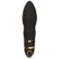 Клиторальный вибратор Purrfect Silicone ребристый, черный - Фото №1