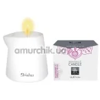 Масажна свічка Shiatsu Massage Candle Raspberry & Vanilla Cream - малина і ванільний крем, 130 мл - Фото №1