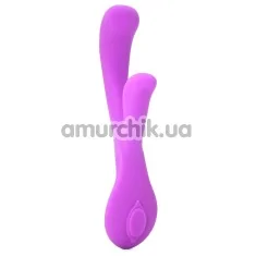 Вібратор UltraZone Orchid 9x Silicone Rabbit-Style Vibrator, фіолетовий - Фото №1