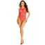 Боді Leg Avenue Net Snap Crotch Tank Bodysuit, червоне - Фото №7