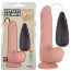 Вибратор T-skin ReaL Basics Realistic Vibrating Dildo, телесный - Фото №2