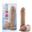 Фалоімітатор Au Naturel Sensa Feel Dildo 8 Inch, світло-коричневий - Фото №8