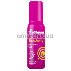 Лубрикант Hitman Lubricant Gel Strawberry - клубника, 100 мл - Фото №1