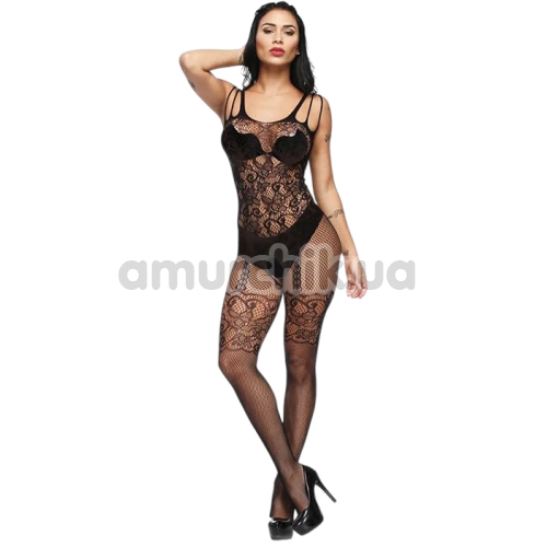 Комбинезон Star Night Sea Chain Bodystocking, черный