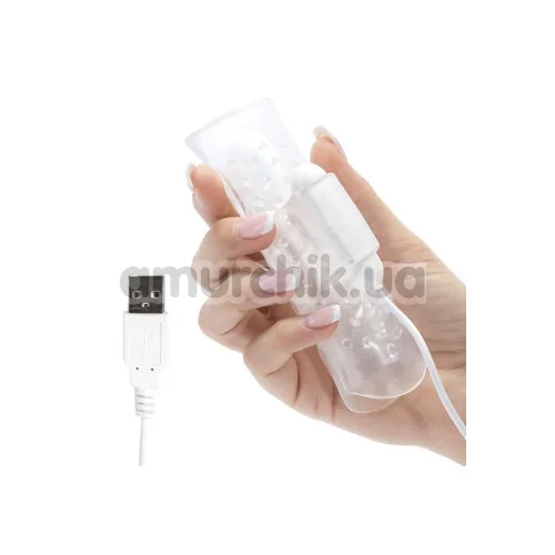Мастурбатор iSex Usb Super Stroker, прозрачная