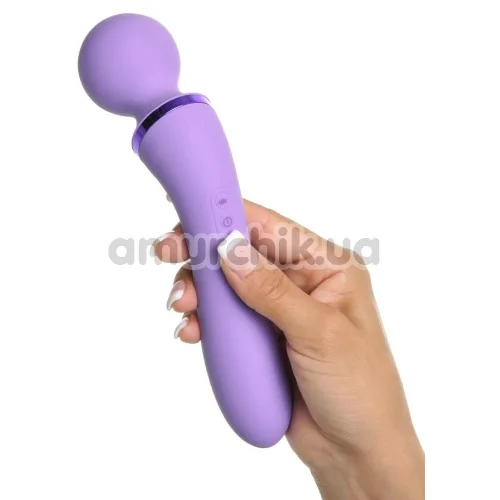 Универсальный вибромассажер Fantasy For Her Duo Wand Massage-Her, фиолетовый