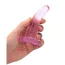 Фаллоимитатор Realrock Crystal Clear Dildo 5, розовый - Фото №3