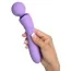 Универсальный вибромассажер Fantasy For Her Duo Wand Massage-Her, фиолетовый - Фото №12