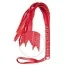 Батіг S&M Fancy Leather Flogger 132, червоний - Фото №2