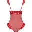 Боди Obsessive 863-TED-3, красное - Фото №6