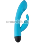Вібратор Virgite Vibes Dual G-Spot Vibrator V6, блакитний - Фото №1