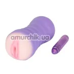 Мастурбатор Gina's Vibrating Pussy, телесный - Фото №1